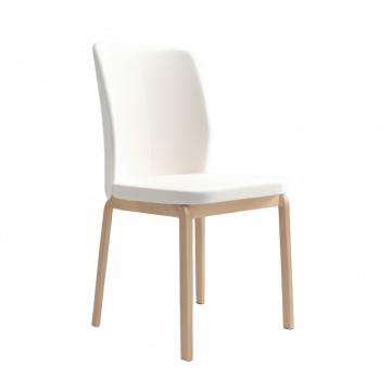 Chair with backrest
